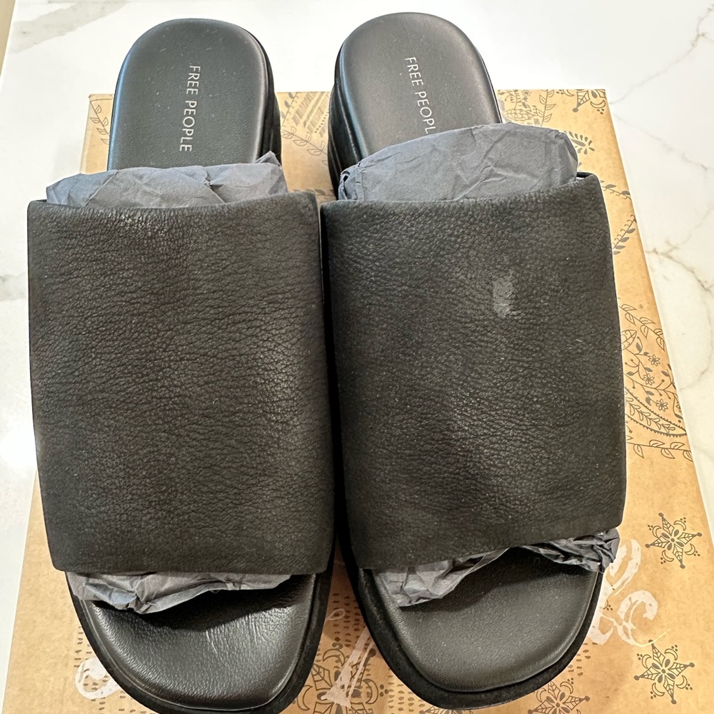 Free People Harbor Platform Sandal